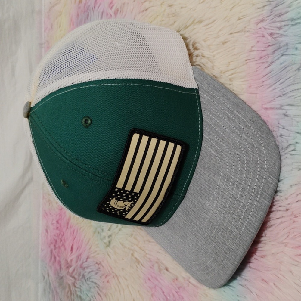 (A-2) Michigan State Spartans Vtg Richardson Snap Back Hat